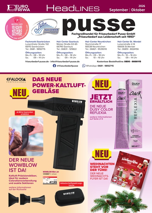 HeadLines Flyer – erste Seite