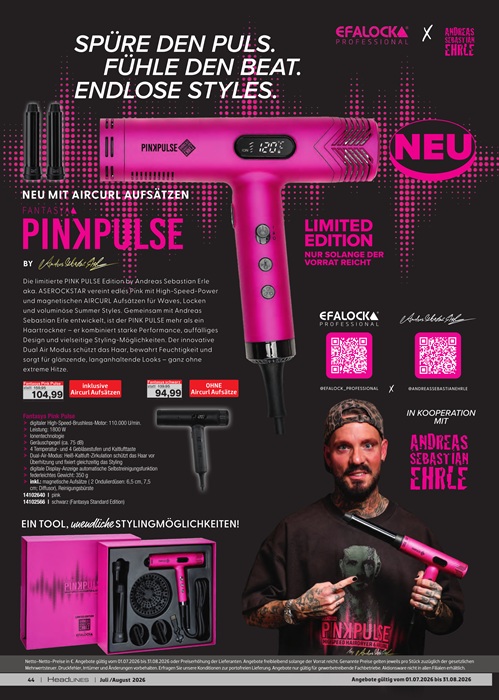 HeadLines Flyer – letzte Seite